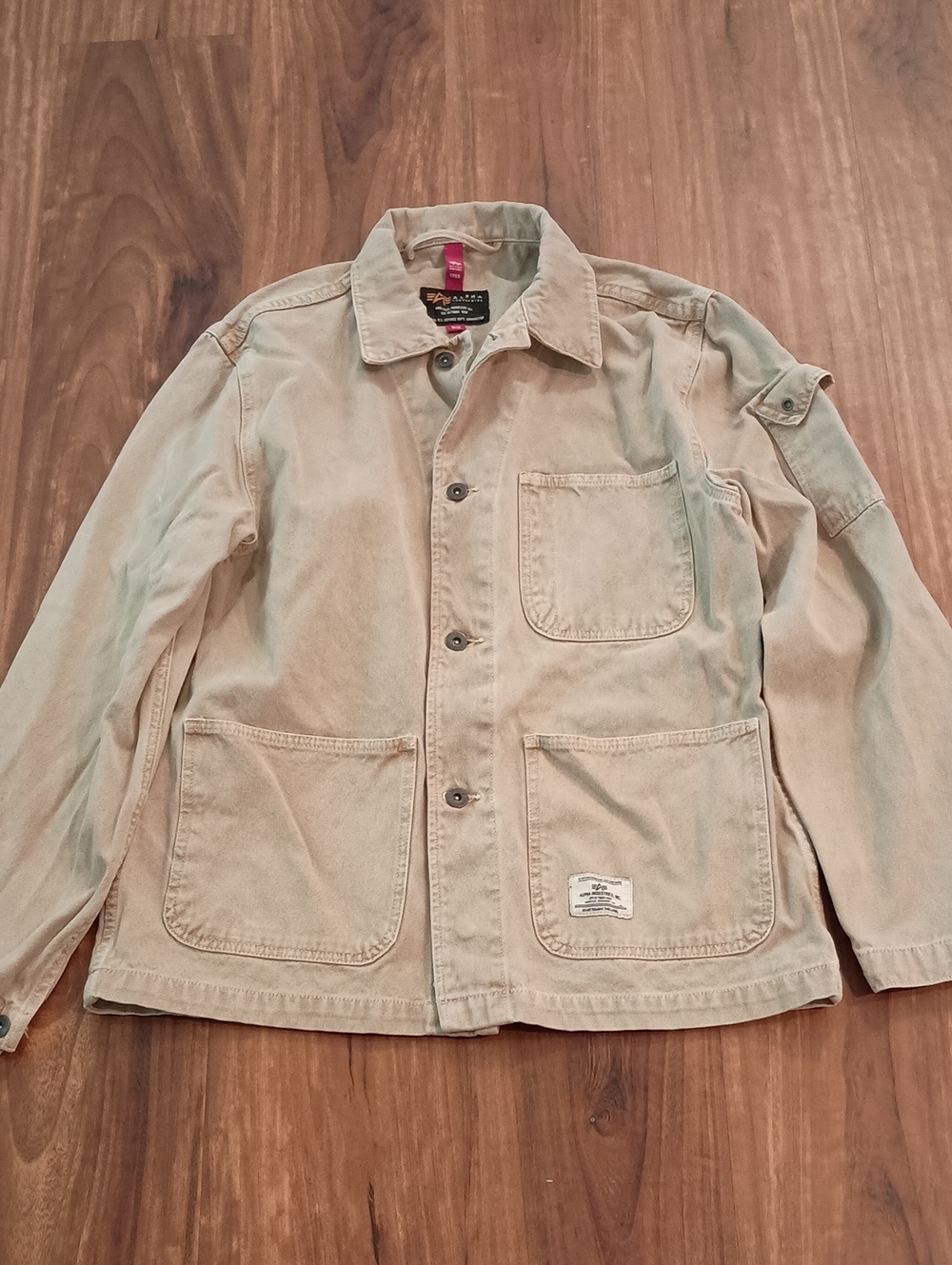 Alpha Industries Cotton Canvas Chore Coat